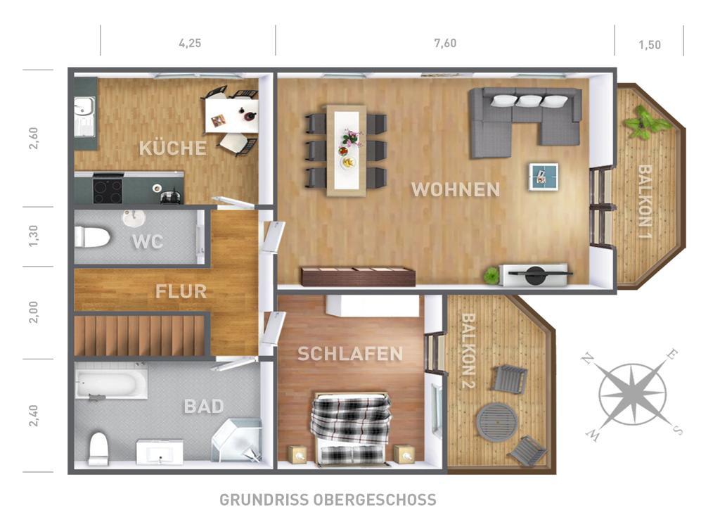 Schwarzwald Domizil Uhlsberg Apartment Кипенхайм Стая снимка